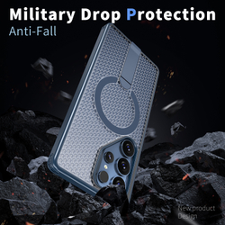 Прозрачный чехол Mesh Pro Magnetic Case для Samsung Galaxy S25 Ultra