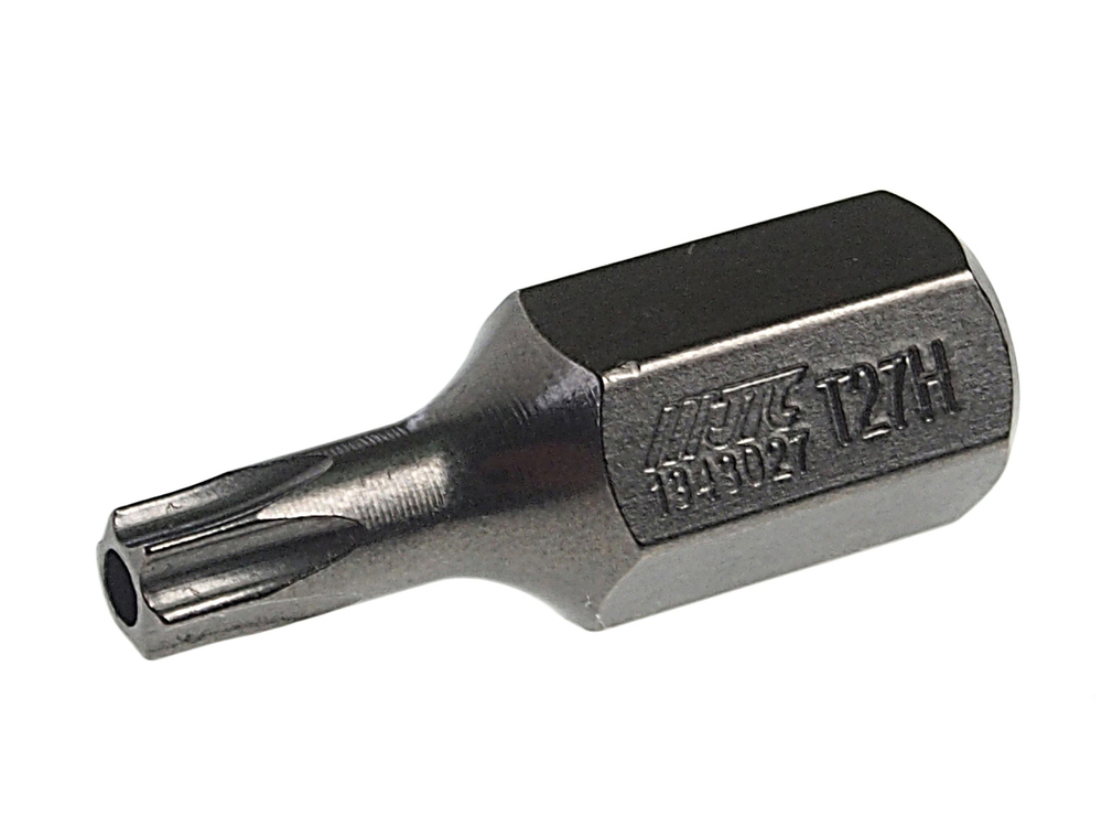 Бита TORX Т27Hх30мм 10мм S2 JTC