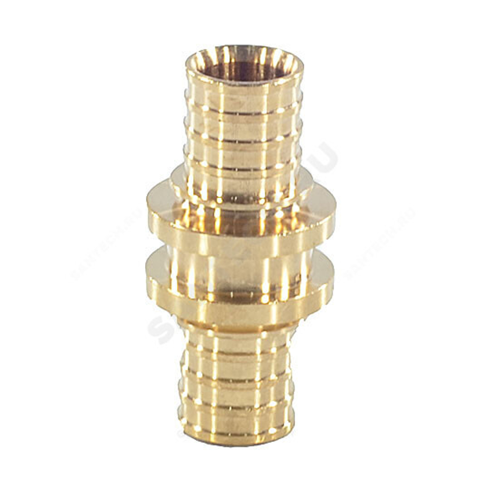 Муфта для PE-X труб аксиальная бронза Дн 25 RAUTITAN PLATINUM RX Rehau 13777141001