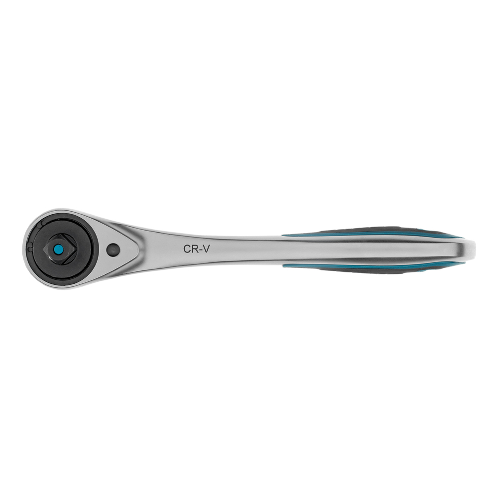 Набор торцевых головок, трещотка 120 зубьев, 3/8", CrV, 12 предметов Gross