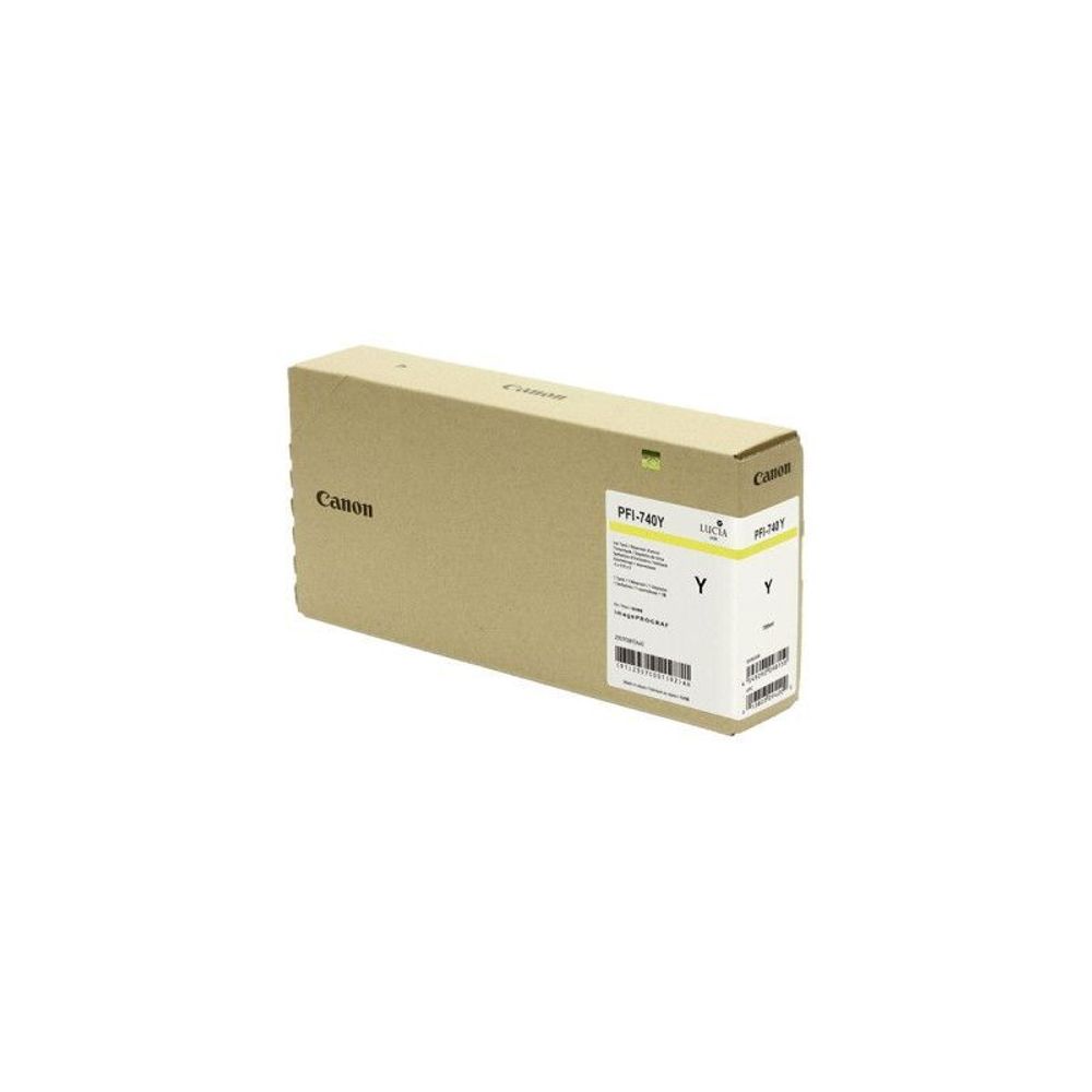Картридж Canon PFI-740Y для imagePROGRAF TZ-30000/Z-32000 (yellow) 700 мл