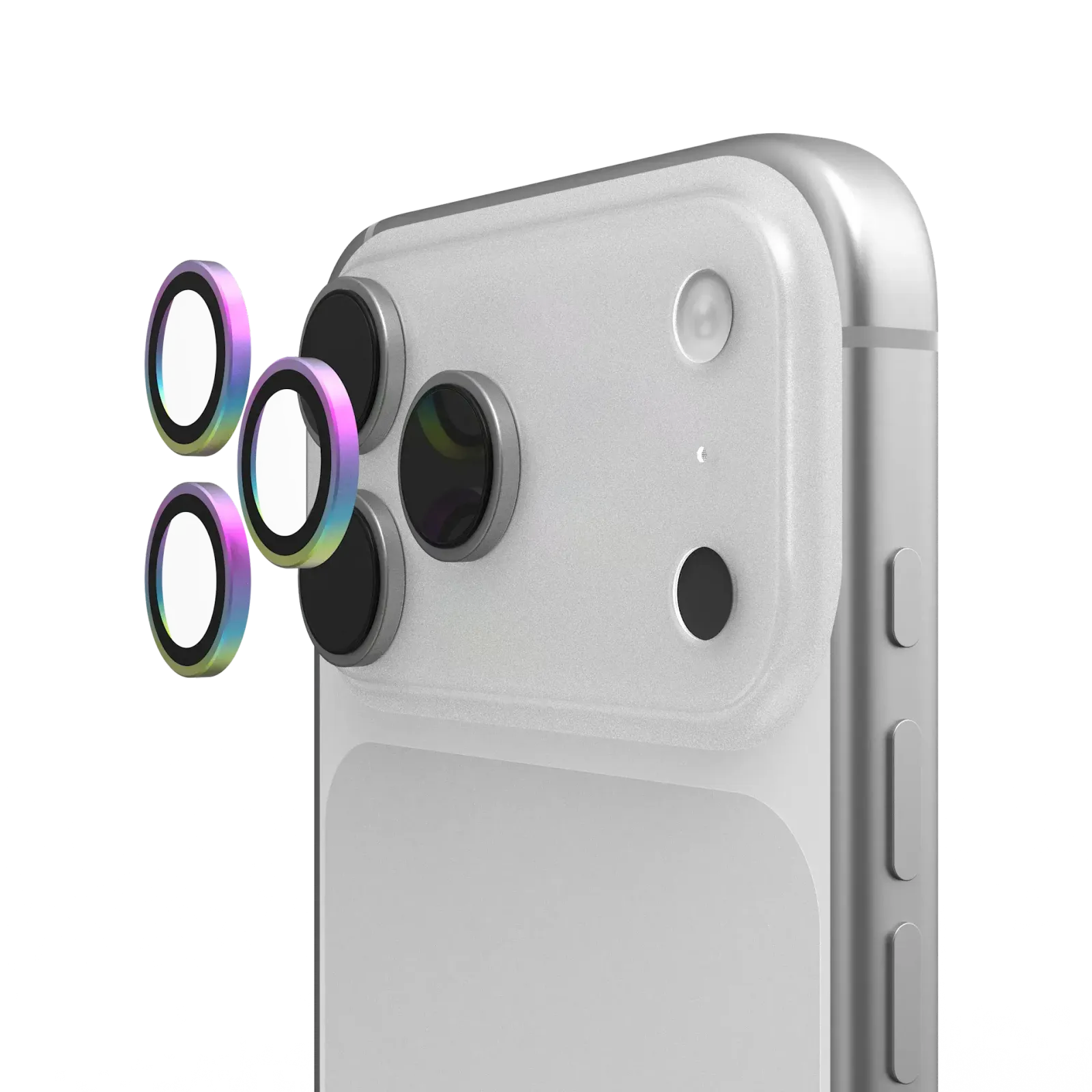 UAG Lens Shield for Camera iPhone 17 Pro Max Flamed Titanium Glass - Clear (Прозрачное)