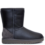 Ugg Classic Short Metallic Grey