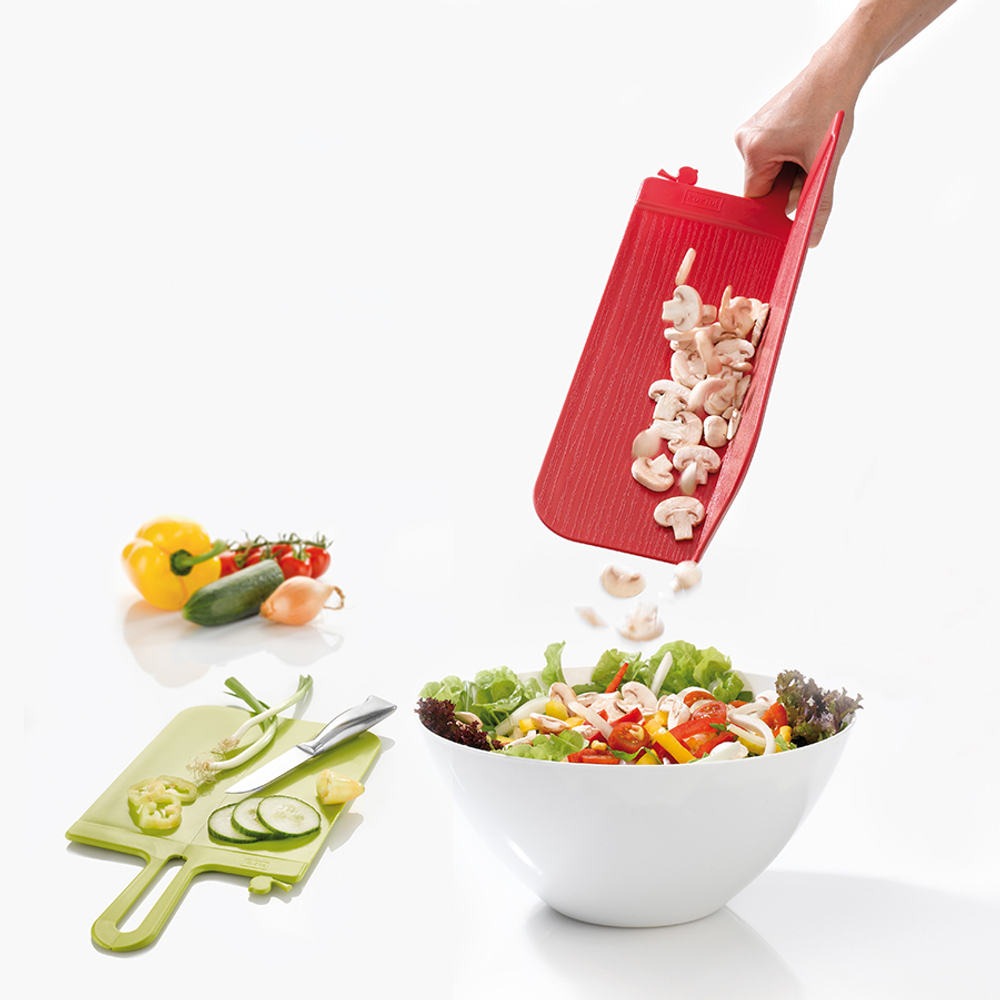 Доска разделочная 16.5х33.4см Koziol Snap S Organic серая