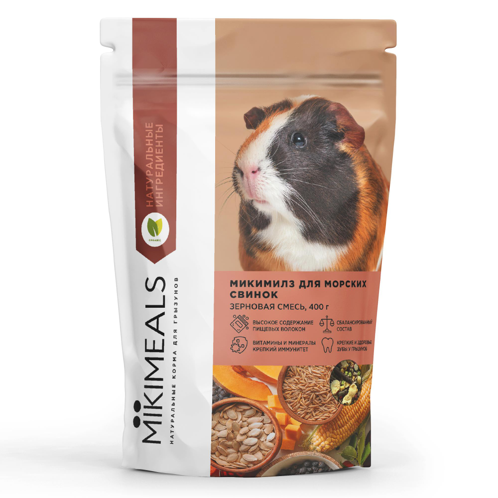 Mikimeals корм для морских свинок 400 г