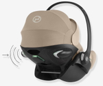 Коляска Cybex Balios S Lux TPE complete Cloud G Almond Beige Plus Base G 4 в 1 Seashell Beige с дождевиками