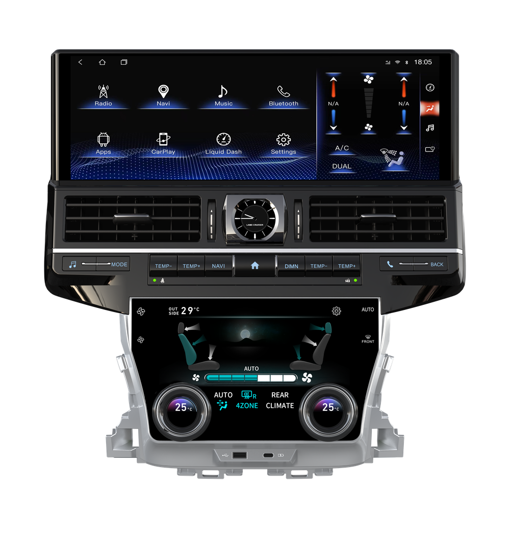 Установочный комплект для TOYOTA Land Cruiser 200 10.2015+ top  KUBERG ZH-T1604X