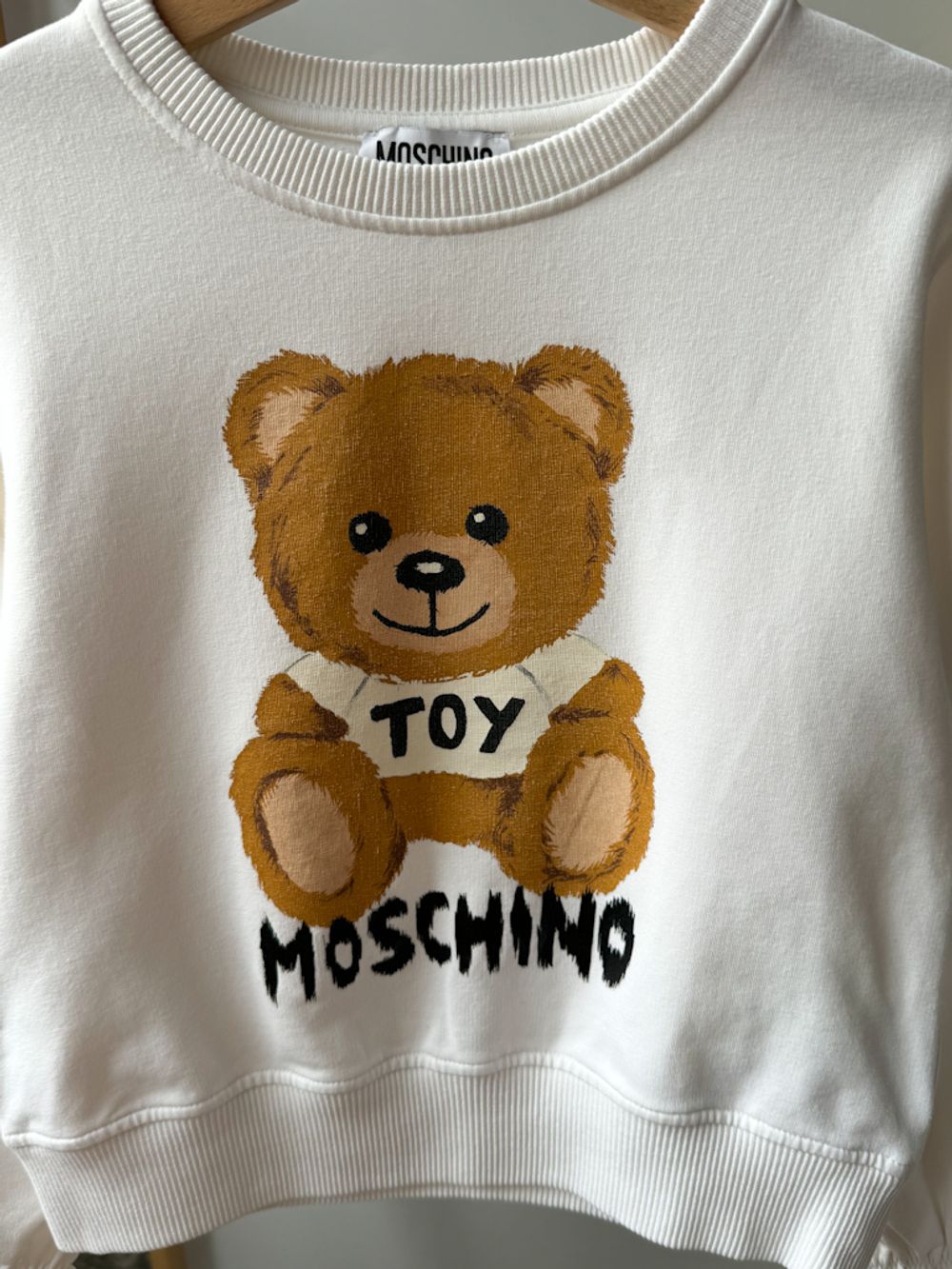 Хлопковый свитшот Moschino, 128