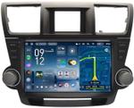 Магнитола для Toyota Highlander 2 XU40 2007-2013 (рамка с крутилками и кнопками) - Teyes CC4-PRO монитор 10.36" 2K QLED на Android 13, Быстрейшая, Snapdragon 778G, ИИ, CarPlay, DSP, 4G SIM-слот