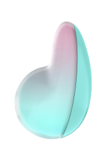 Вакуумный стимулятор клитора Satisfyer Pixie Dust, силикон, зеленый, 9,4 см