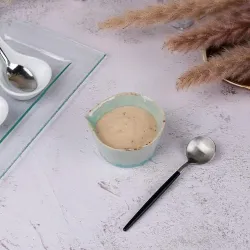 Соусник молочник 90 мл d 7,5/5,5 см h4 см круглый керамика Sea Blue Frutti di Mare P.L. [1]