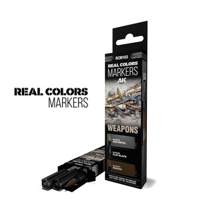 Набор Акриловых маркеров Real Colors Markers set - Weapons