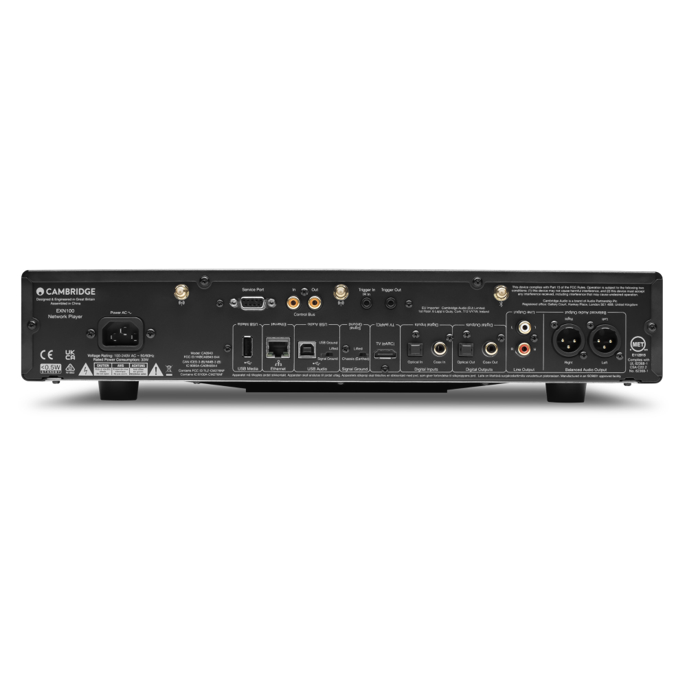 Cambridge Audio EXN100 Lunar Grey — сетевой стример-предусилитель