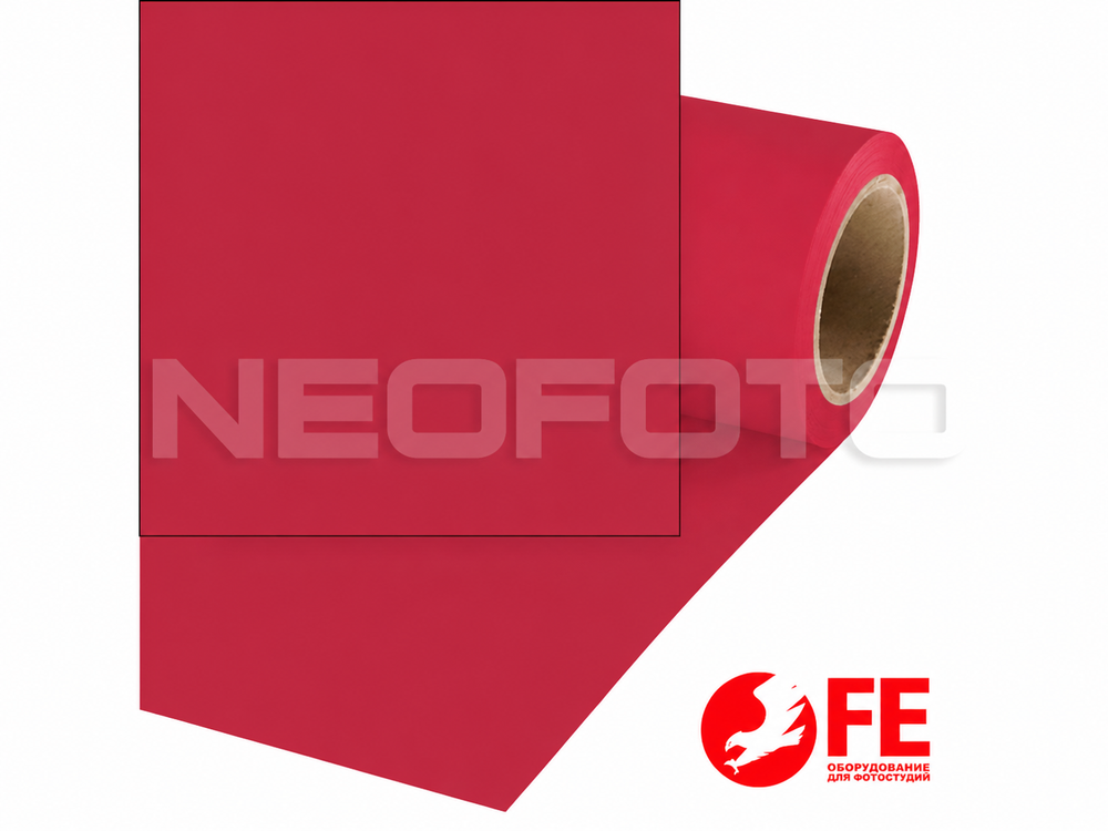 Фон бумажный Falcon Eyes BackDrop PRO 2.72x11 Scarlet (56) Красный
