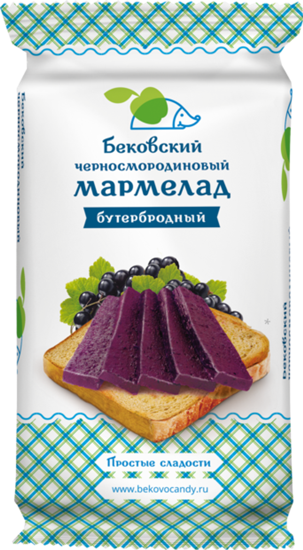 Бутербродный мармелад черносмородиновый, 270г