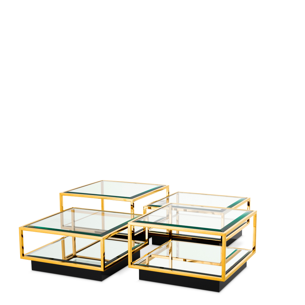 Журнальный столик Coffee Table Tortona set of 4 арт.111415