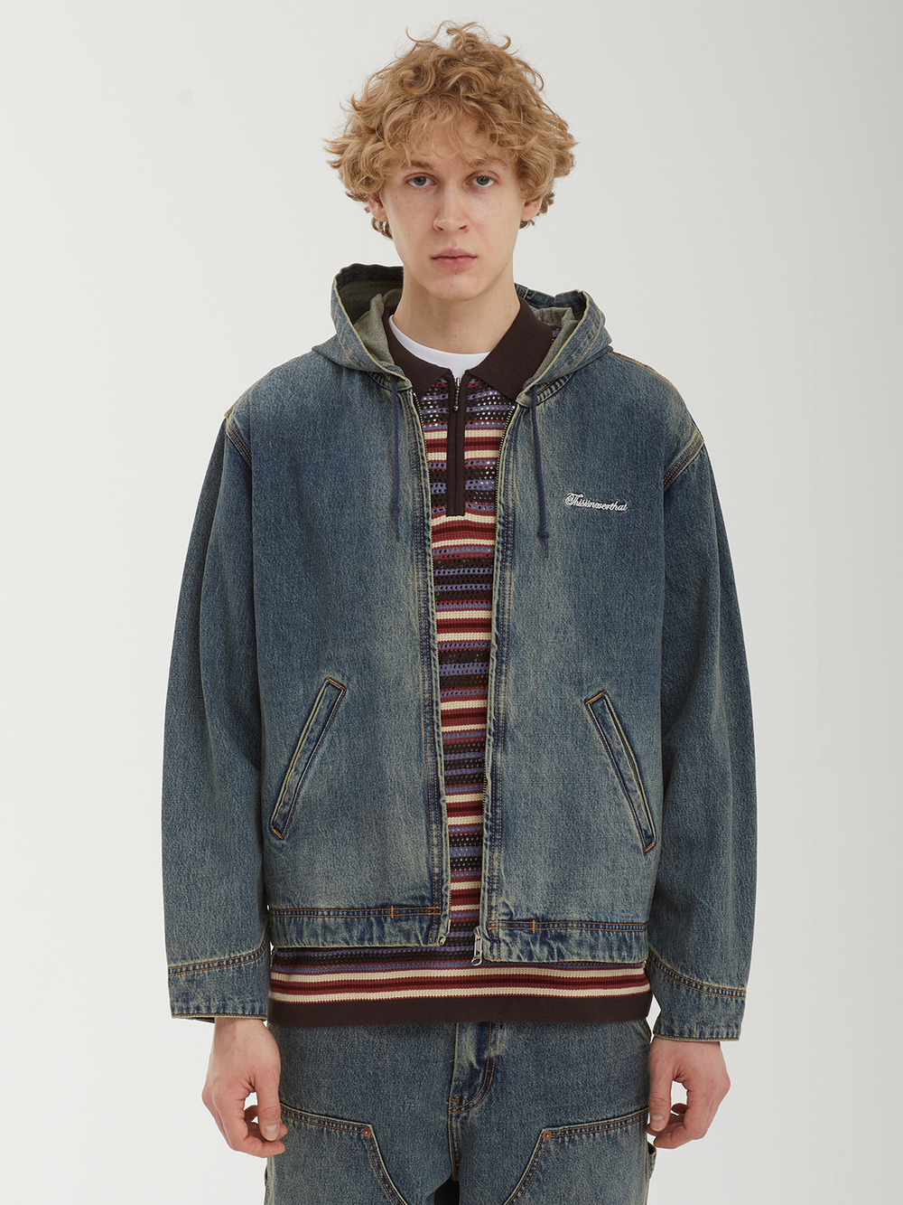 Мужская Куртка Washed Carpenter
