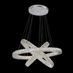 Eletto Olimpia EL330P90.1 LED Люстра хрустальная с пультом Хром