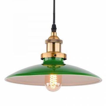 Подвесной светильник LSP-9543 зеленый Lussole LOFT