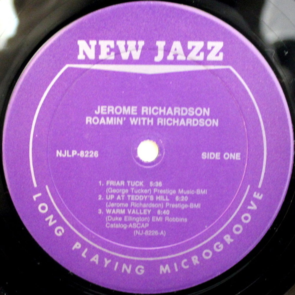 Jerome Richardson / Roamin' With Richardson (LP)