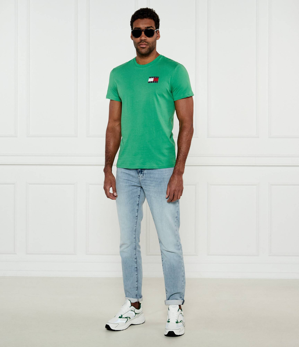 Футболка Tommy Jeans - зеленый(DM0DM20740)