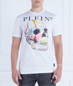 Футболка Philipp Plein - белый(MTK6140 PJY002N)