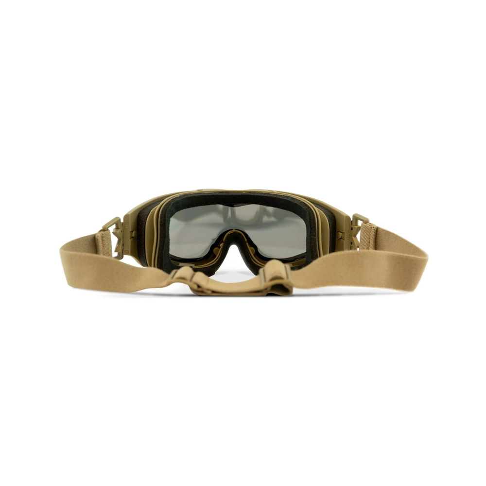 Маска баллистическая Wiley X Spear Grey/Clear/Light Rust Tan Frame