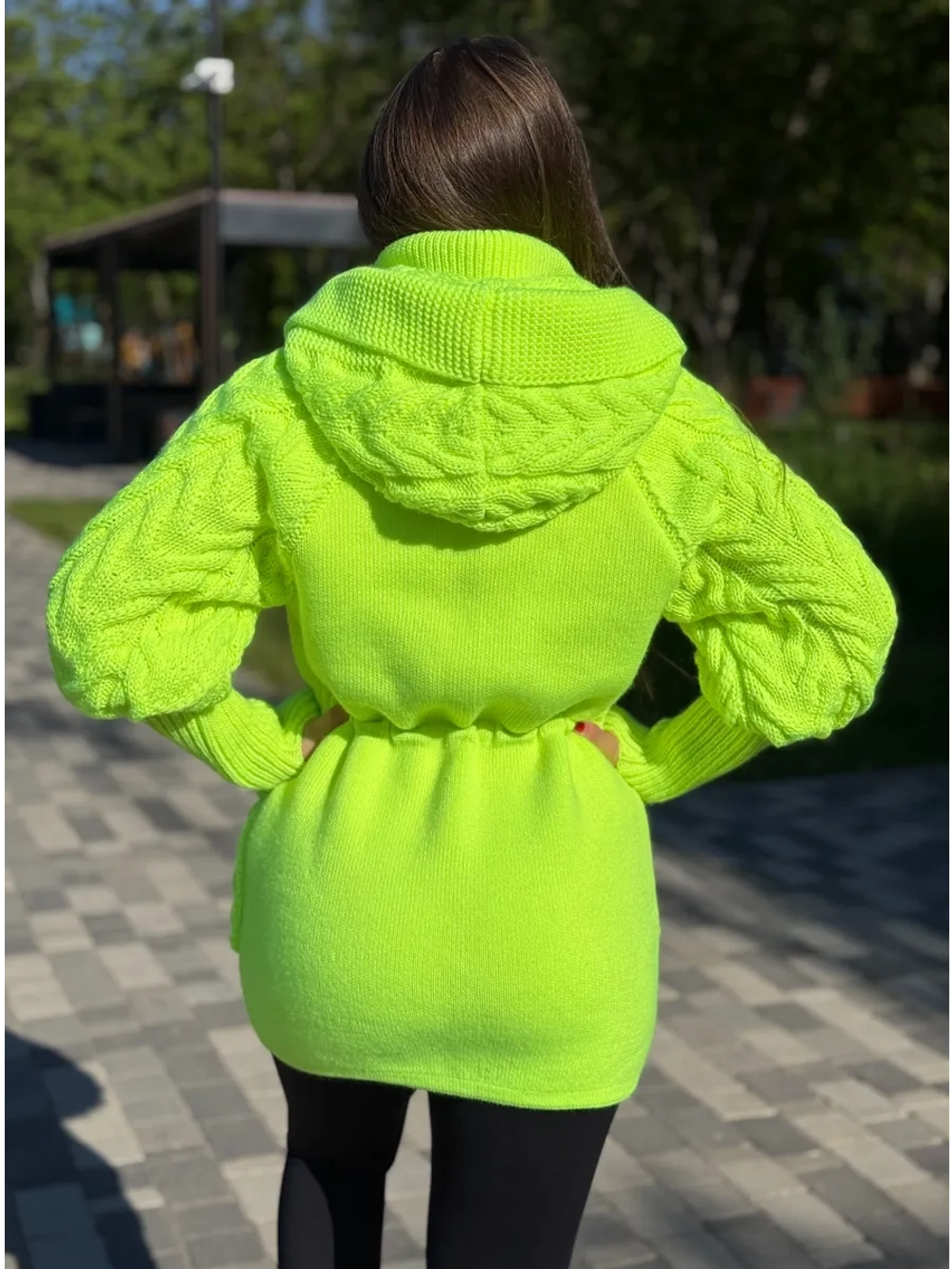 Кардиган куртка анорак вязаный