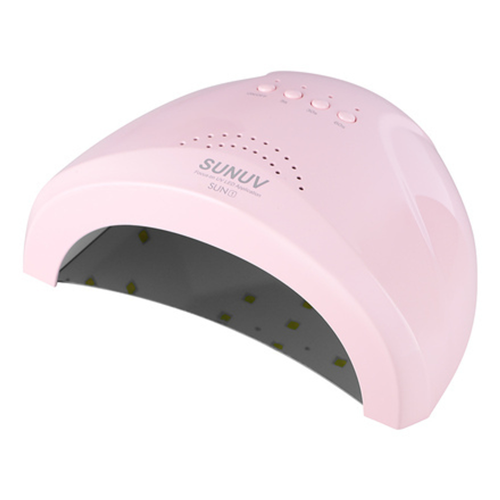 Лампа для сушки КВАРЦ UV/LED SUN 1 48 Вт Original SUNUV, розовая