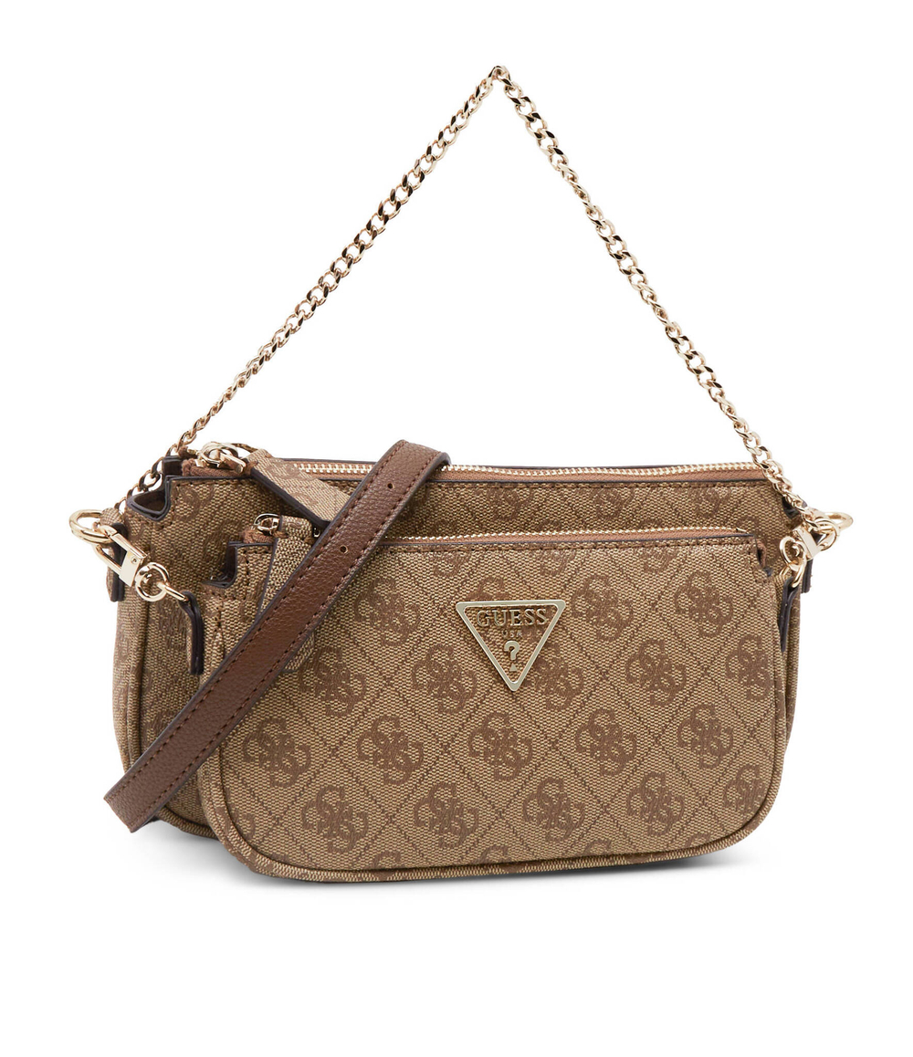 Сумка через плечо 2в1 Guess - коричневый(HWBG78 79710)