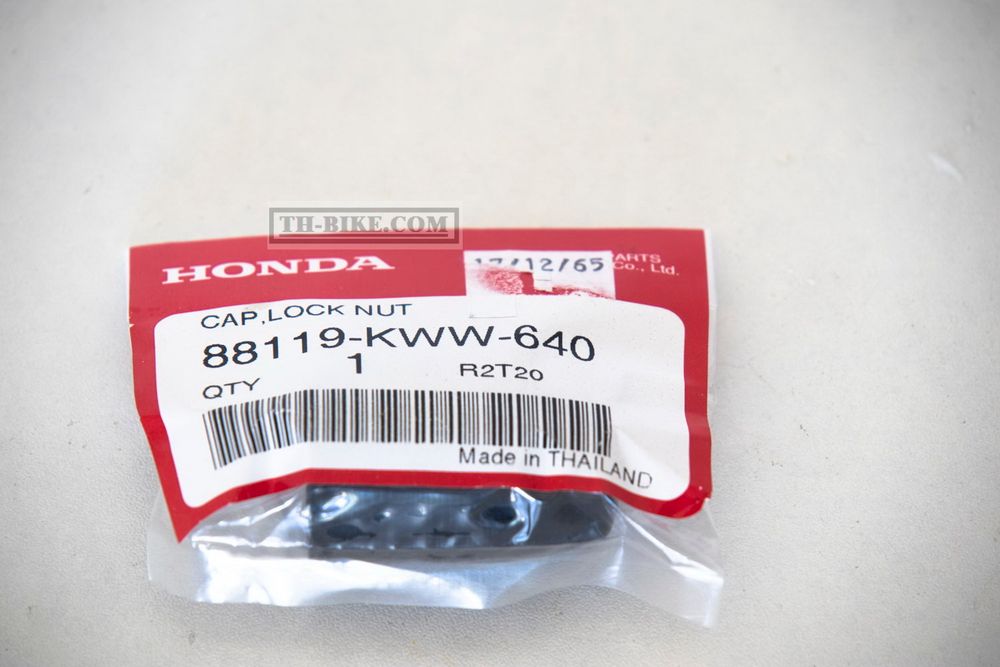 88119-KWW-640. CAP, LOCK NUT. HONDA