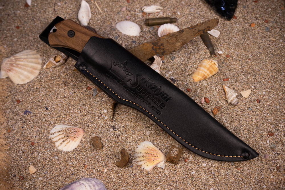Туристический нож Atlantis AUS-10Co StoneWash
