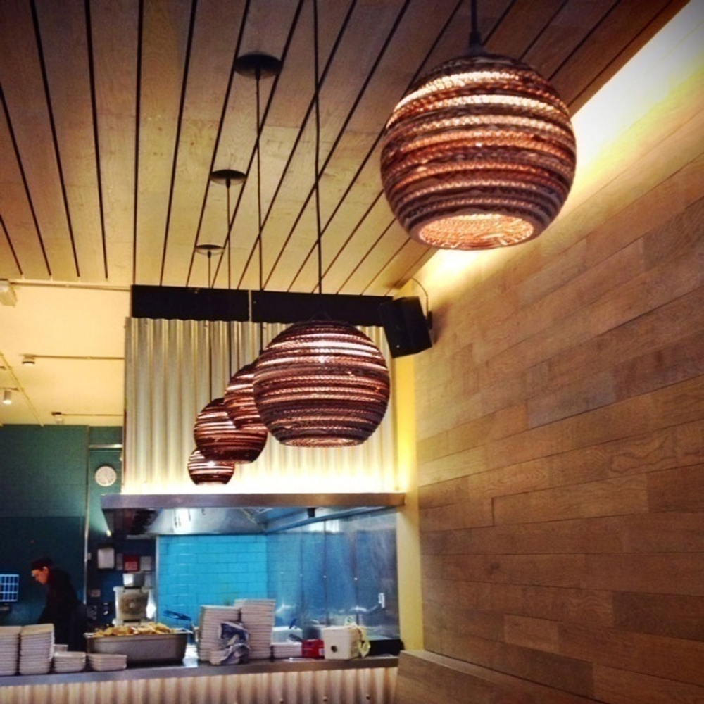 Подвесной дизайнерский светильник Disc Scraplight от Graypants D56