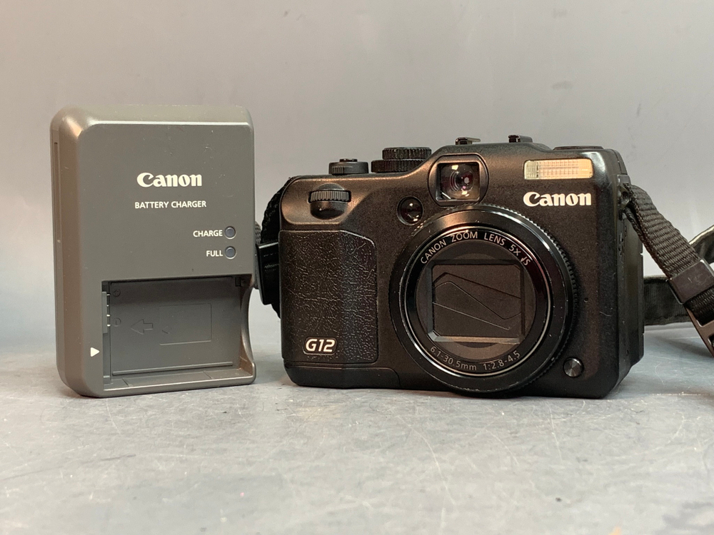 Canon PowerShot G12 с дефектом