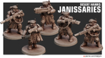 Astra Militarum Tallarn Desert Raiders Отряд Талларнских Ветеранов 1шт. миниатюра для AOS,Waha, Настольная игра, НРИ, Варгейм, РПГ