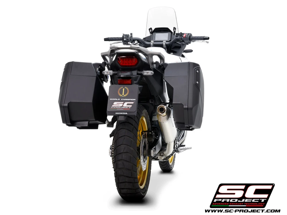 Выхлоп SC-Project Rally Raid titanium
