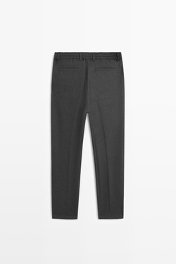 Massimo Dutti Брюки из 100% холодной шерсти, серый