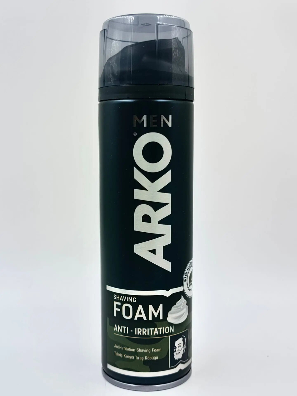 Пена для бритья Sensitive Arko Men Anti-Irritation помогает уменьшить риск раздражения   200 мл (Турция)