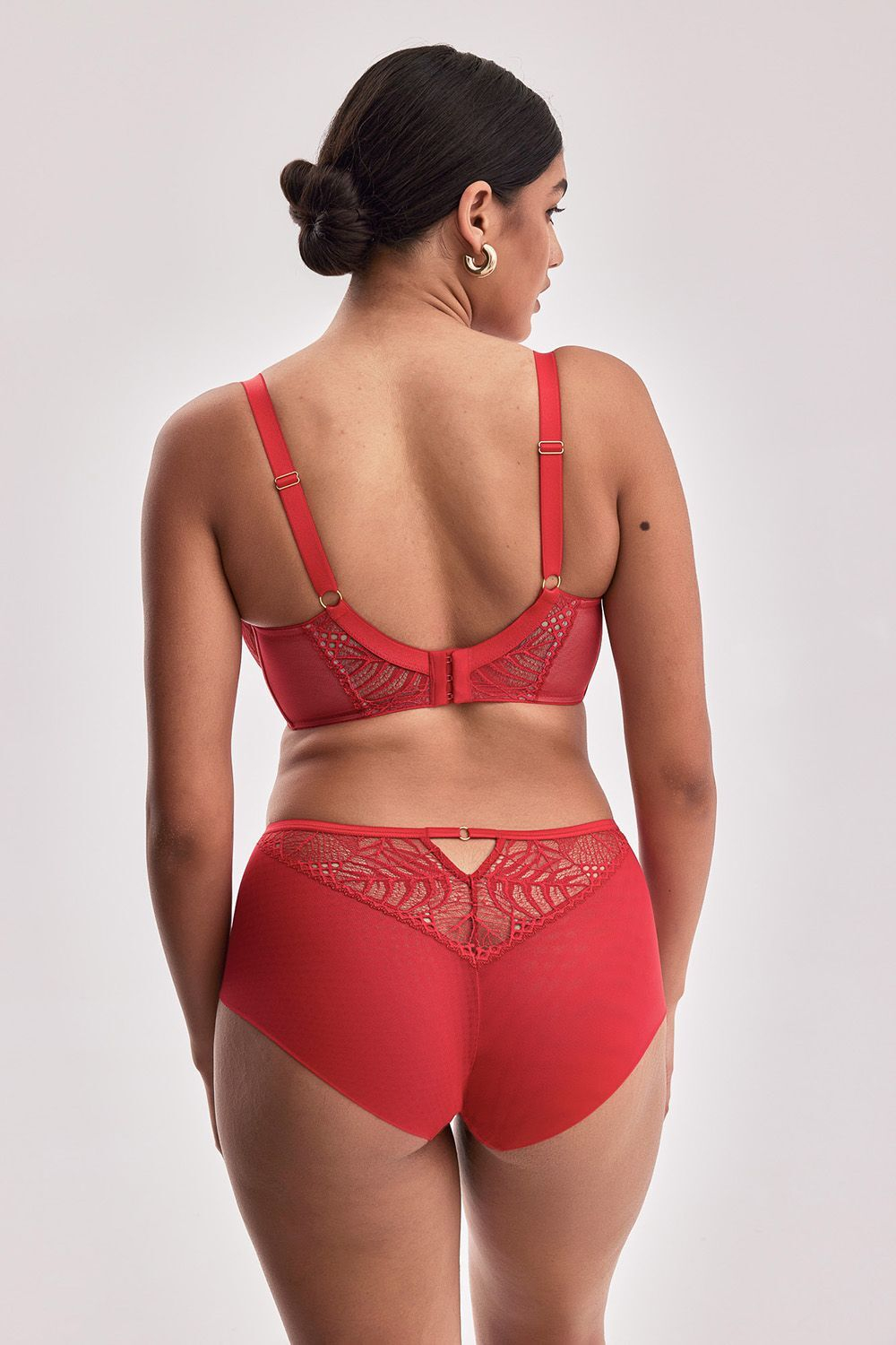 Красный бюстгальтер с мягкой чашкой Beverly (Размер: 75D) (Цвет: красный)