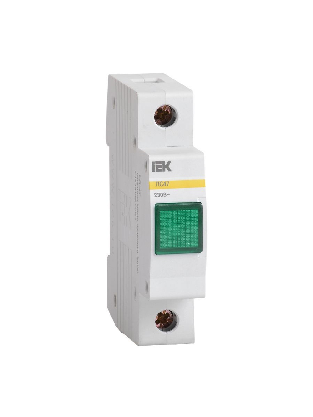 Лампа сигнальная ЛС-47 зел. KARAT IEK MLS10-230-K06