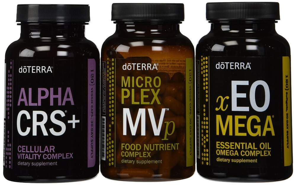Набор «Долгожитель» dōTERRA Lifelong Vitality Pack, 3x120 капсул
