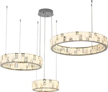 Люстра подвесная LED 150W 2800К-6500К 4015/09/03P хром Cherruti Stilfort