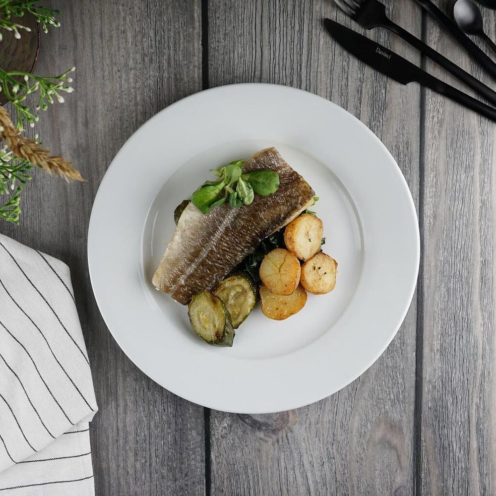 Тарелка d 27,2 см h2,2 см белая фарфор Glory Eco P.L. Proff Cuisine [4]