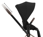 Коляска 3 в 1 Cybex Priam IV Rosegold complete и автокресло Aton S2 i-Size Moon Black Sepia Black
