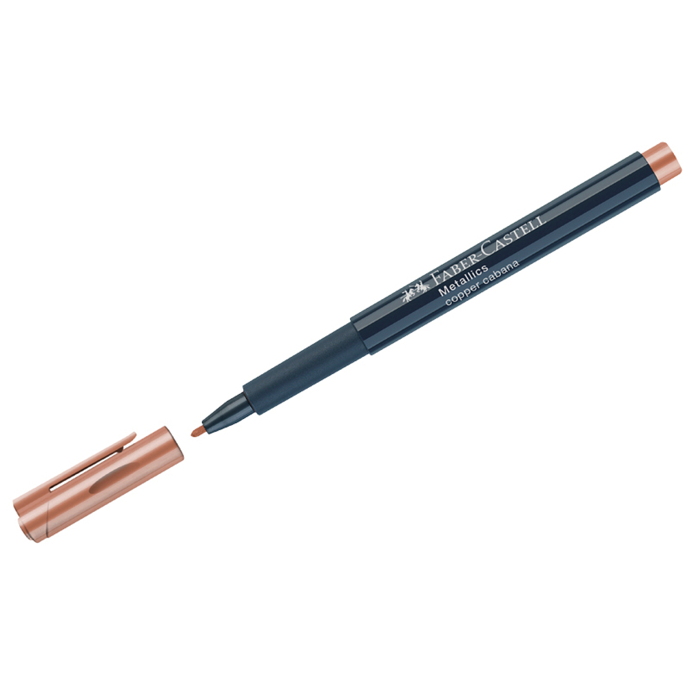 Маркер для декорирования Faber-Castell "Metallics", медь, пулевидный, 1,5мм