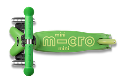 Самокат Mini Micro Deluxe Зеленый LED