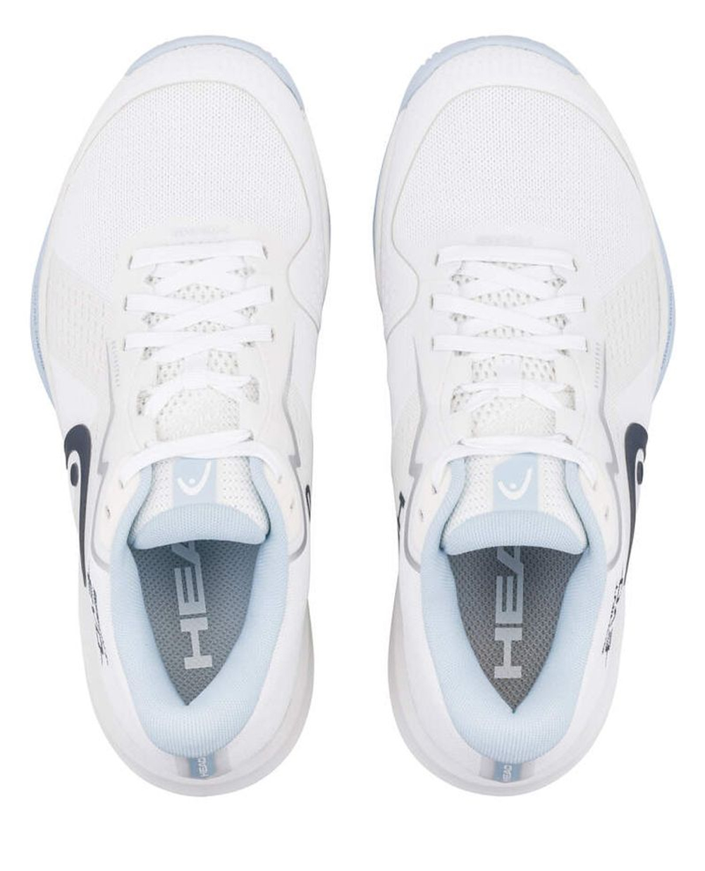 Женские Кроссовки теннисные Head Sprint Evo 4.0 - white/light blue