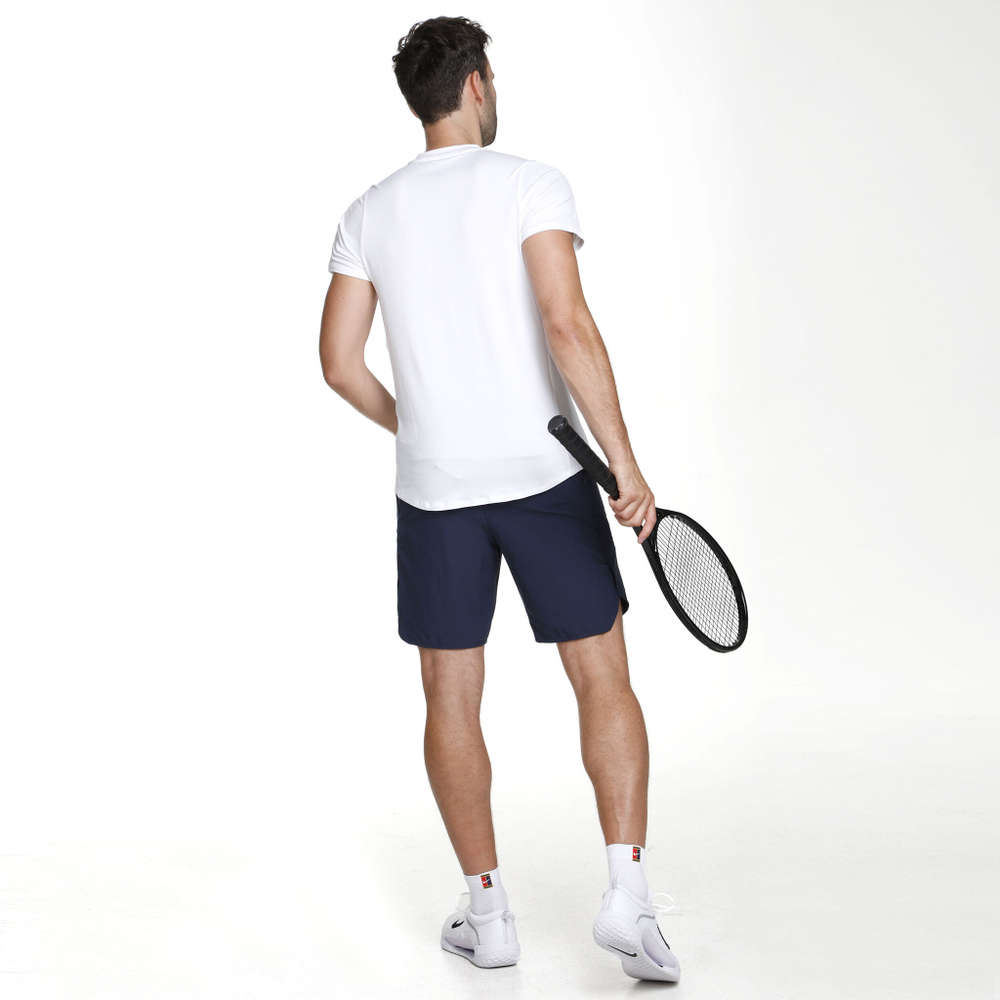 Мужское теннисное поло Nike Dri-Fit Advantage Polo Men - White