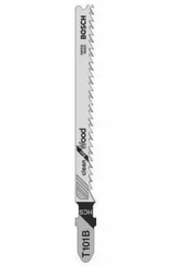 Пилка для лобзика "BOSCH" T101B 2608637876 по дереву чистый рез (1 шт)