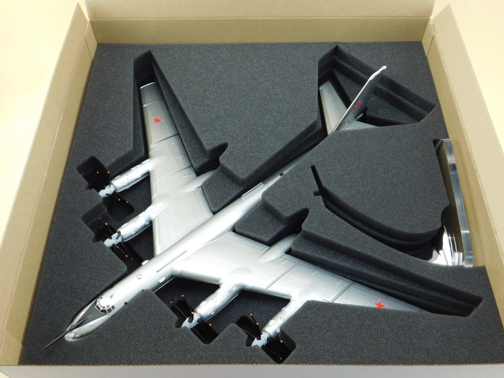 Модель самолета Ту-95МС (М1:100, Самара,  RF-94121, 21)